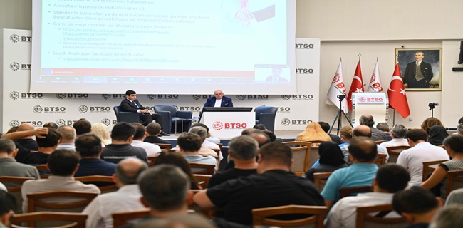 BTSO Akademi’de İhracatın Yeni Rotası Körfez Ülkeleri