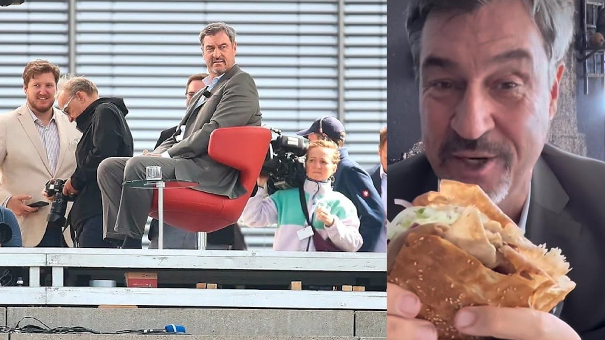 Bavyera Başbakanı ırkçılara kızdı, gidip döner yedi