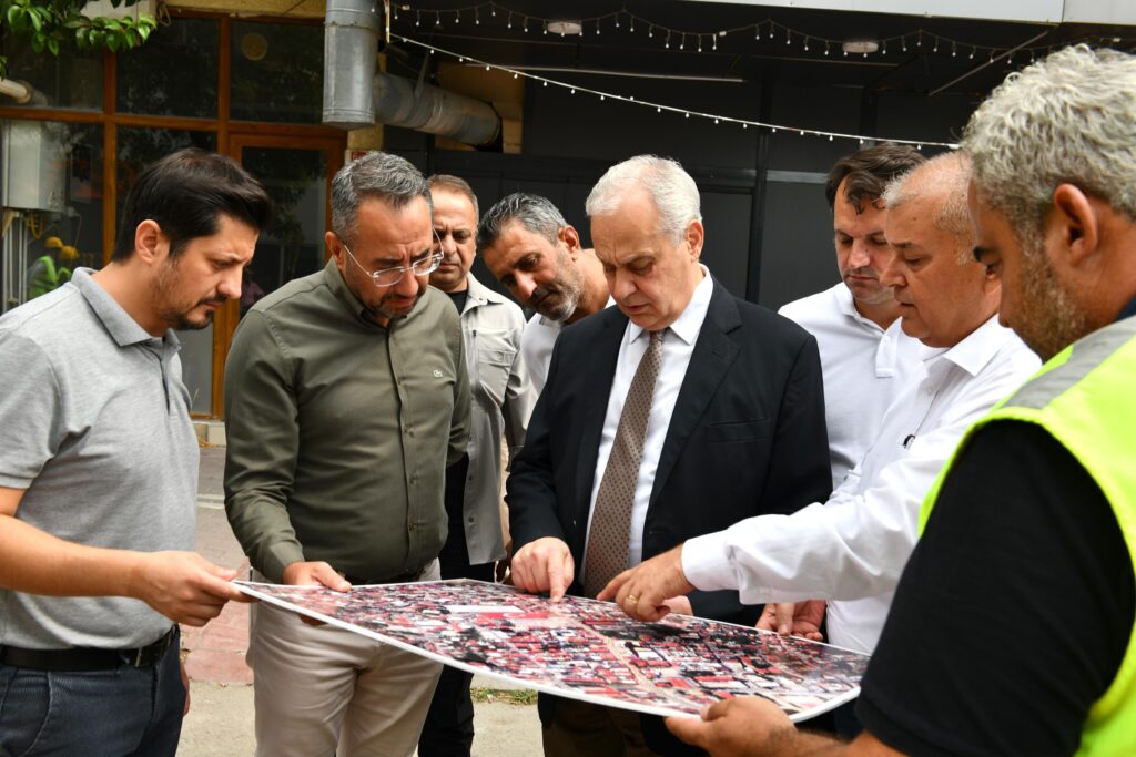 Bursa Caddesi’nde Altyapı Çalışmaları Başladı