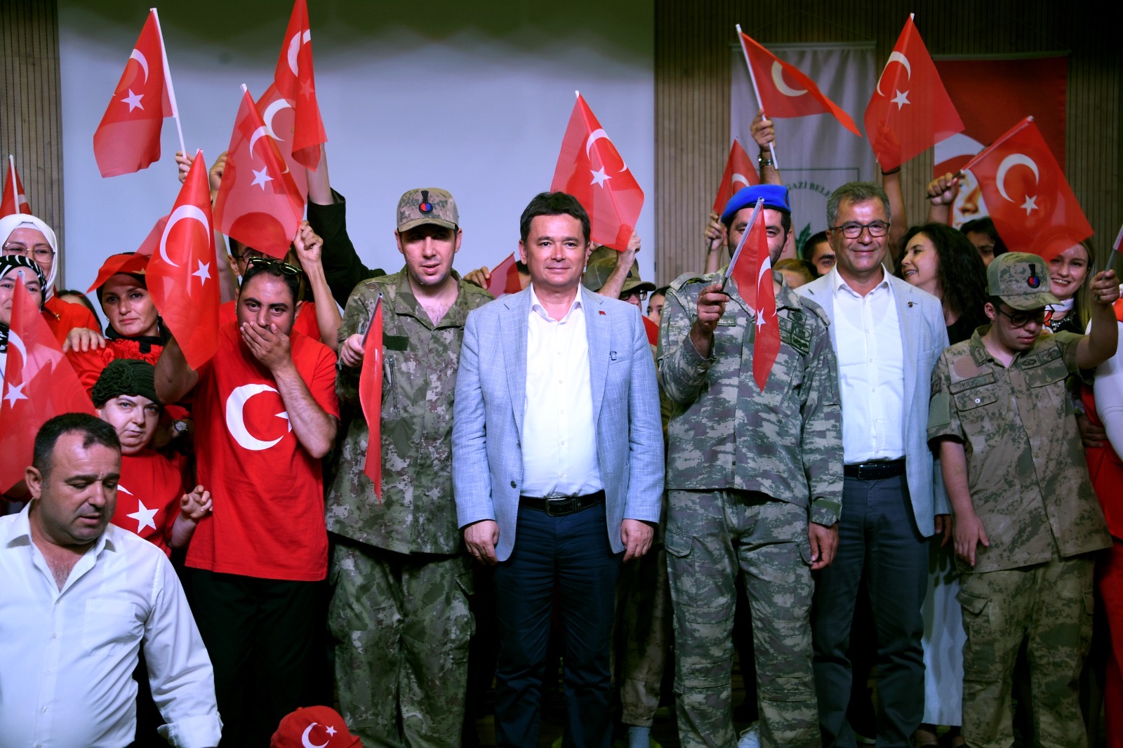 Engelli bireylerden Osmangazi’de 30 Ağustos Zafer Bayramı