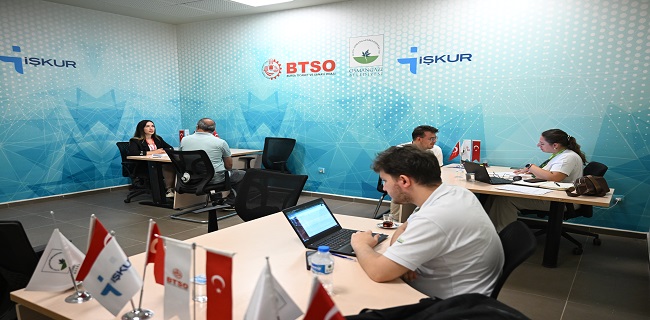 İş Arayanlarla İşverenler BTSO İstihdam Merkezinde Buluşuyor