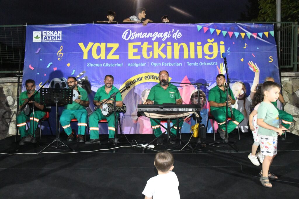Osmangazi’de yaz etkinlikleri mahallelere neşe getirdi