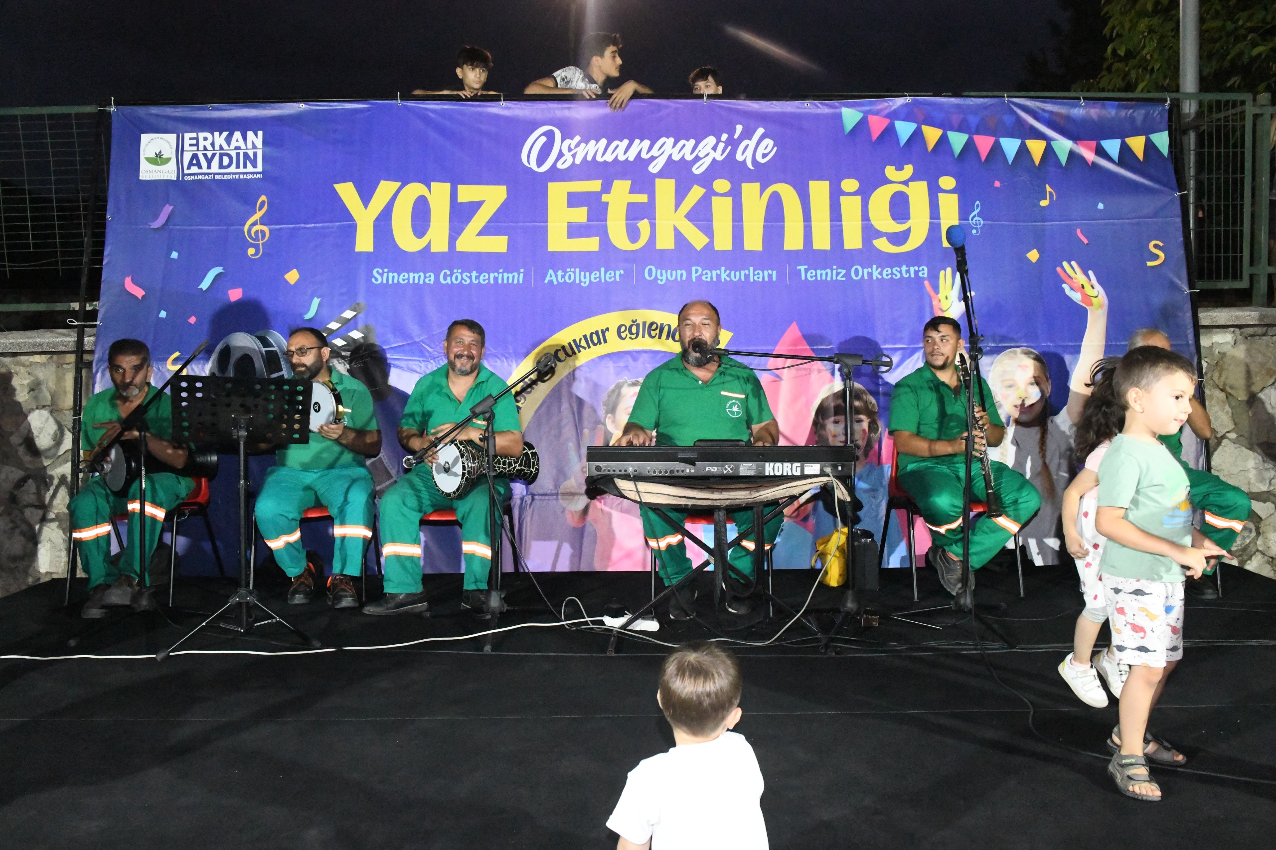 Osmangazi’de yaz etkinlikleri mahallelere neşe getirdi