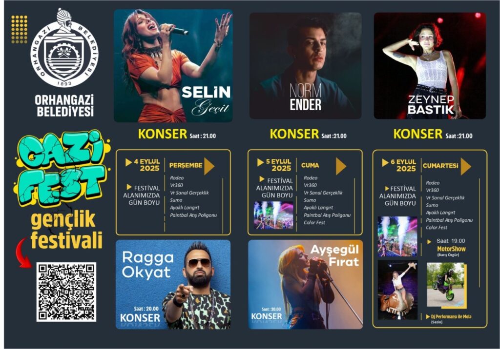 Orhangazi Belediyesin’den Gençlik Rüzgârı Esintisi: GaziFest Başlıyor