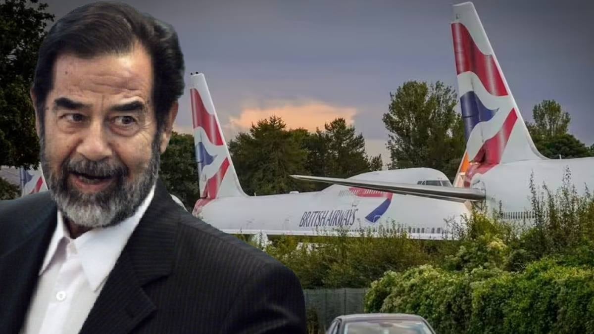 Saddam Hüseyin’in en gözdesiydi: Özel uçağı yıllar sonra ortaya çıktı