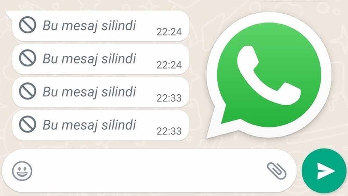 Sadece 30 saniyenizi alacak: Silinen WhatsApp mesajlarını görmek meğer bu kadar basitmiş