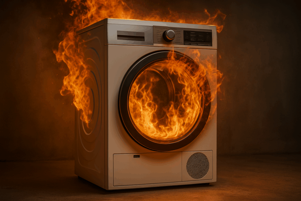 Ünlü markanın çamaşır kurutma makineleri acilen geri çağrılıyor! Kullanmayı bırakın