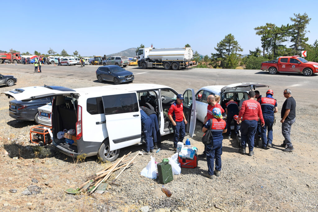 Yangına karşı OSAD’dan hızlı ve koordineli müdahale