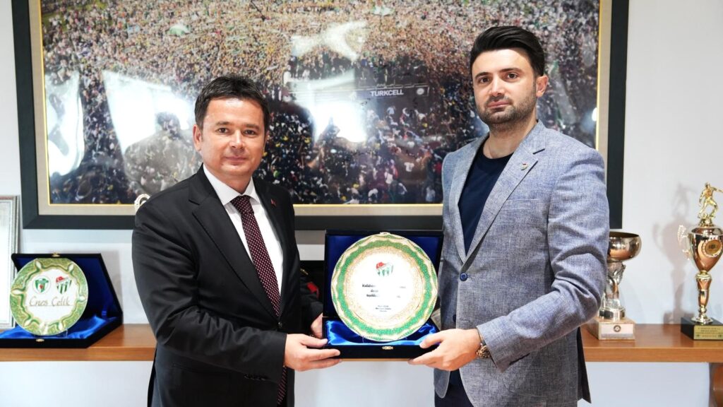 Başkan Erkan Aydın’dan Bursaspor’a ziyaret