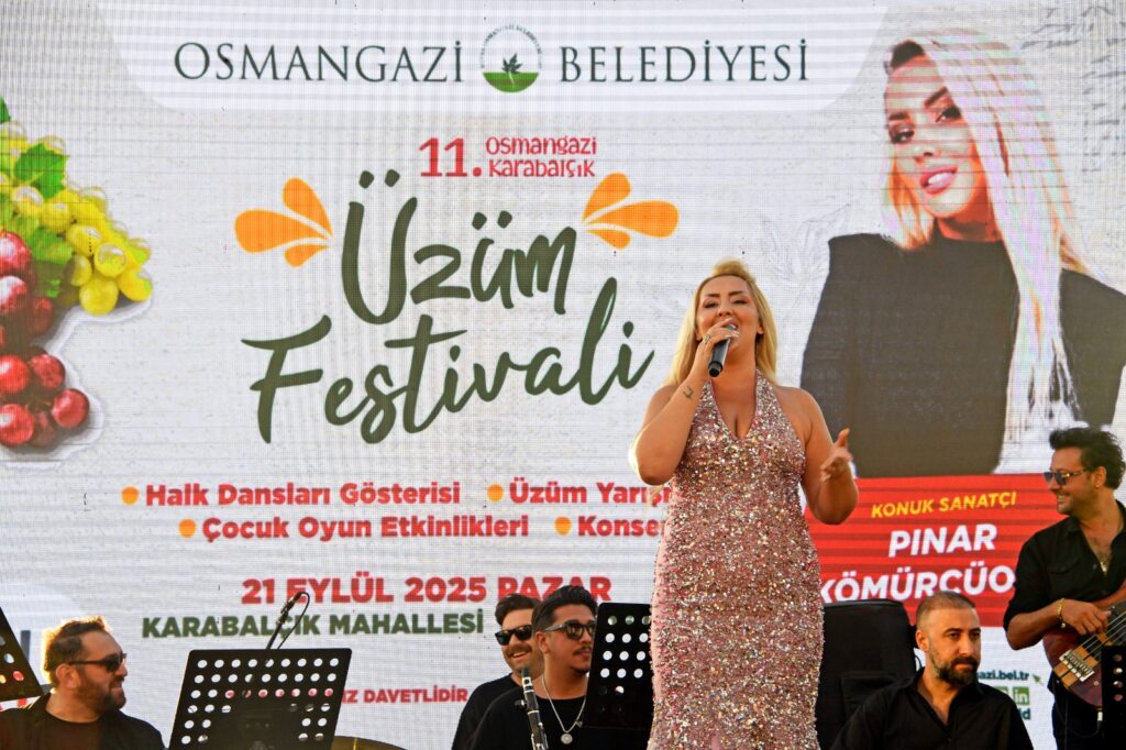 En kaliteli üzümler Osmangazi’de yarıştı