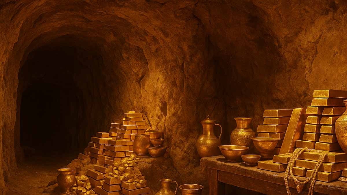 3400 yıllık gizem çözüldü, içi altın dolu dev bir mağara keşfedildi ve tüm servet tek bir ülkeye ait…