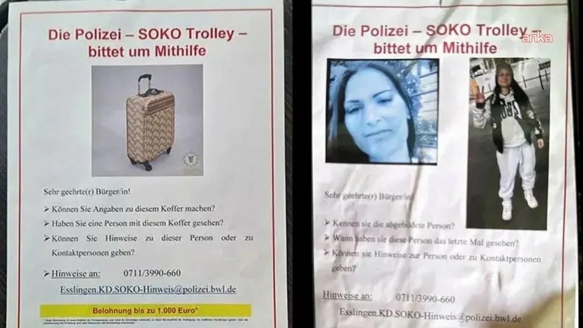 Almanya’daki sır cinayet çözüldü: Gülşah’ı öldürüp bavula koyan Türk tutuklandı