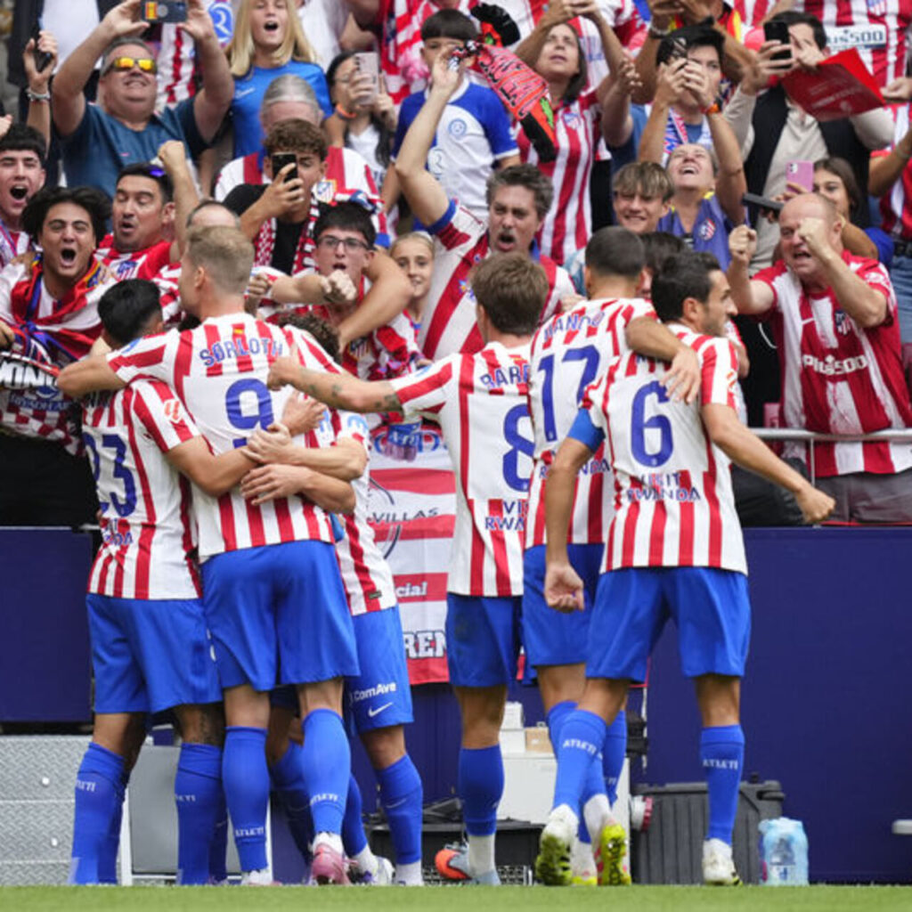 Atletico Madrid’in tarihi derbi zaferi!