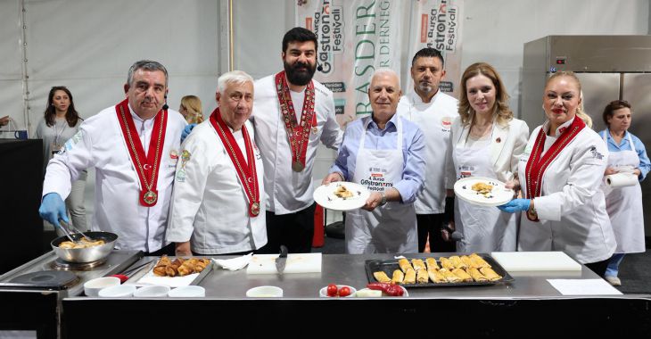 Bursa’nın gastronomi şöleni dolu dolu geçti