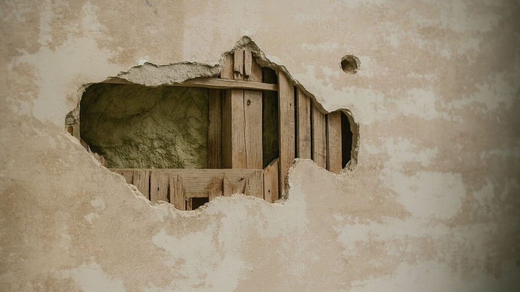 Duvarın içinden çıkan şey önce korkuttu sonra düşündürdü