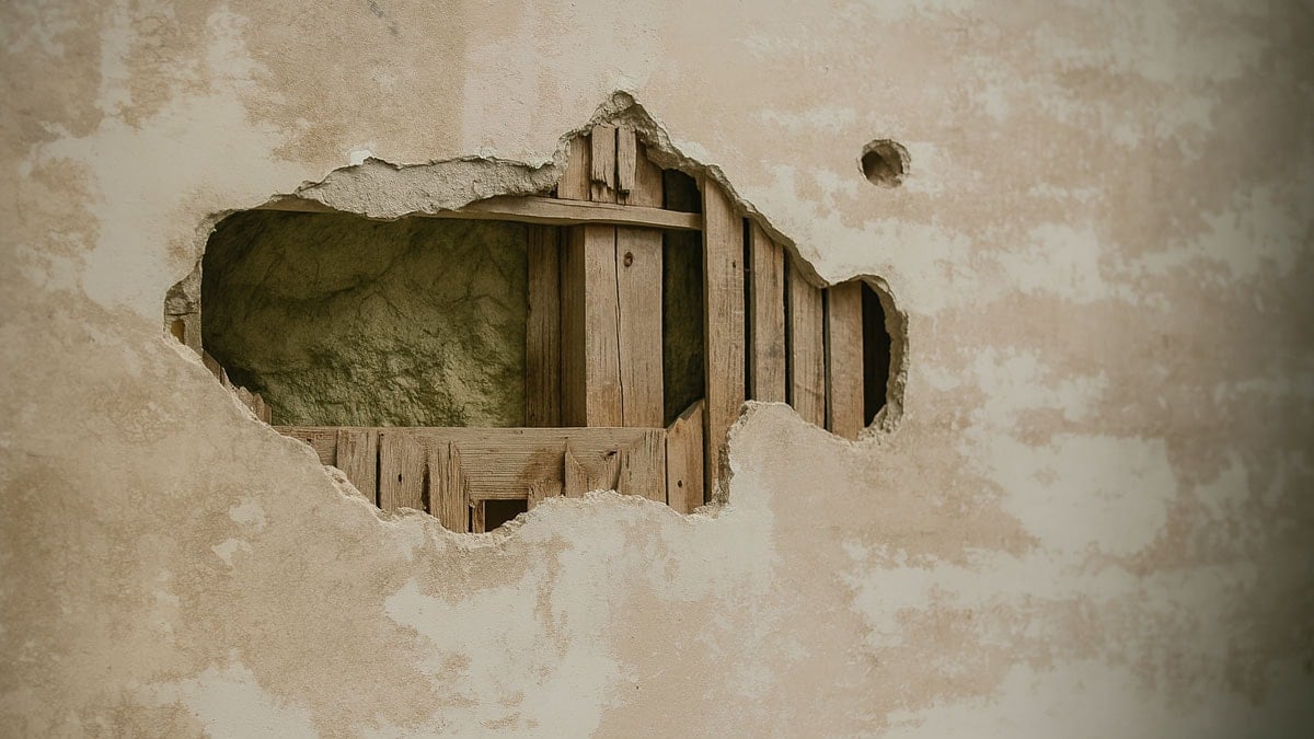 Duvarın içinden çıkan şey önce korkuttu sonra düşündürdü