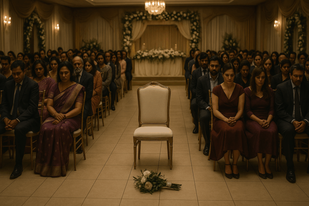 Gelin düğün günü ölünce yerine kız kardeşi ile evlendi!