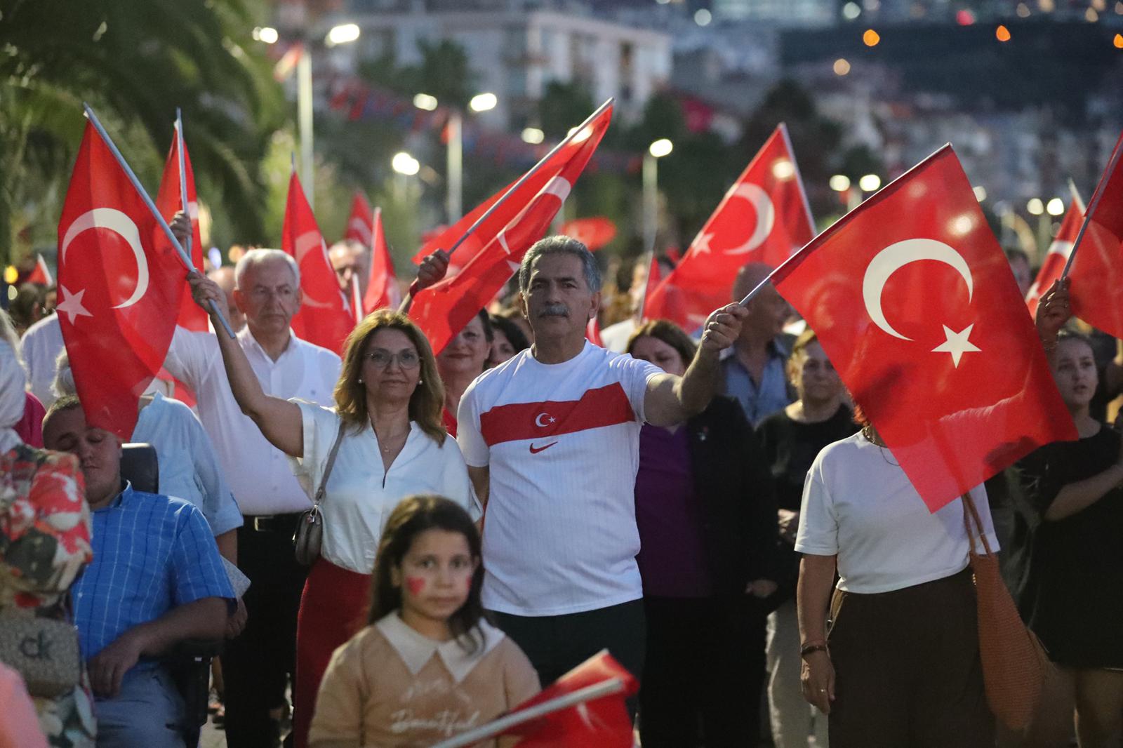 Gemlik’te Zafer Coşkusu