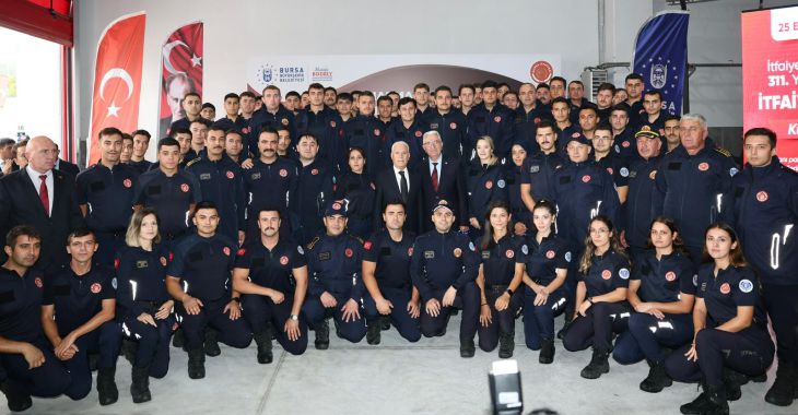 Harmancık’a tam donanımlı itfaiye binası