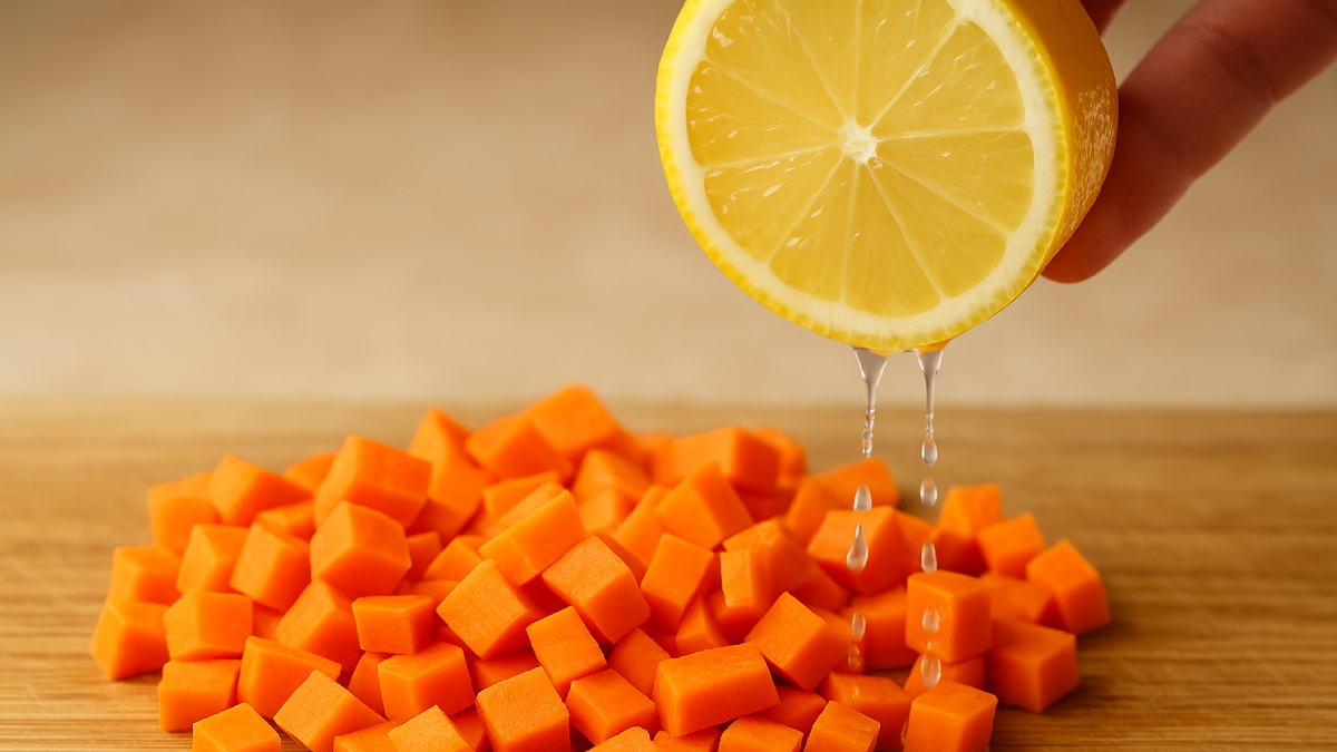 Havucun üzerine limon sıkıp robottan geçin: Eczacıların sırrı