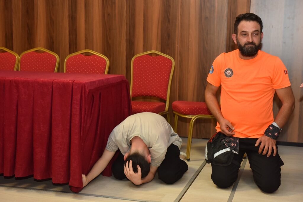 Yıldırım’da gerçeğini aratmayan tatbikat