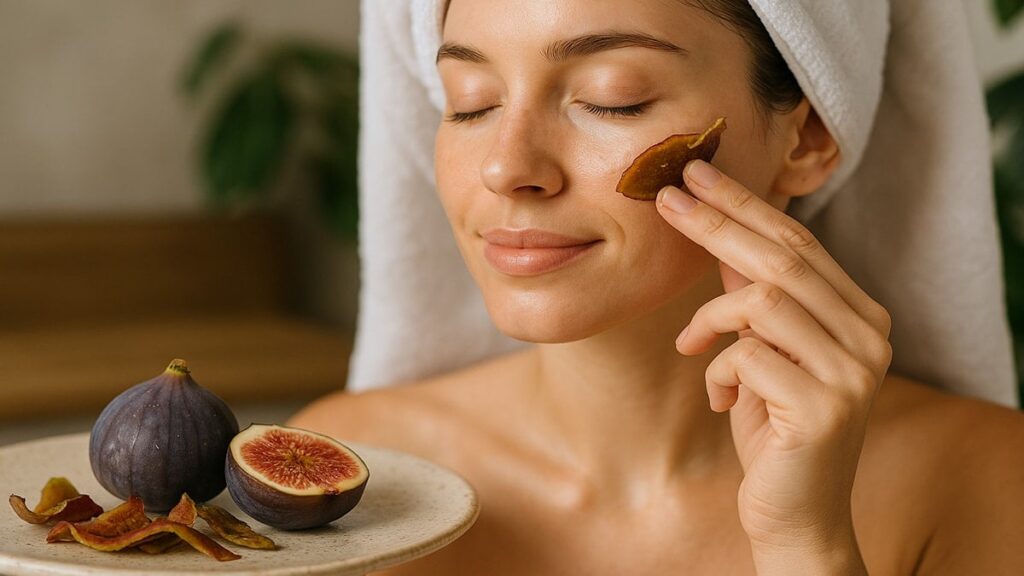 Meğer incir kabuğunun cilde böyle bir faydası varmış