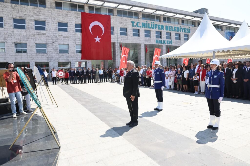 Nilüfer’de Zafer Bayramı’nın 103’üncü yılı kutlandı