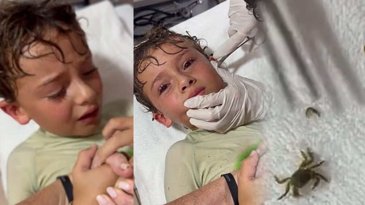 Tatil keyfi kâbusa döndü: Çocuğun kulağından çıkan şoke etti! Hala canlıydı