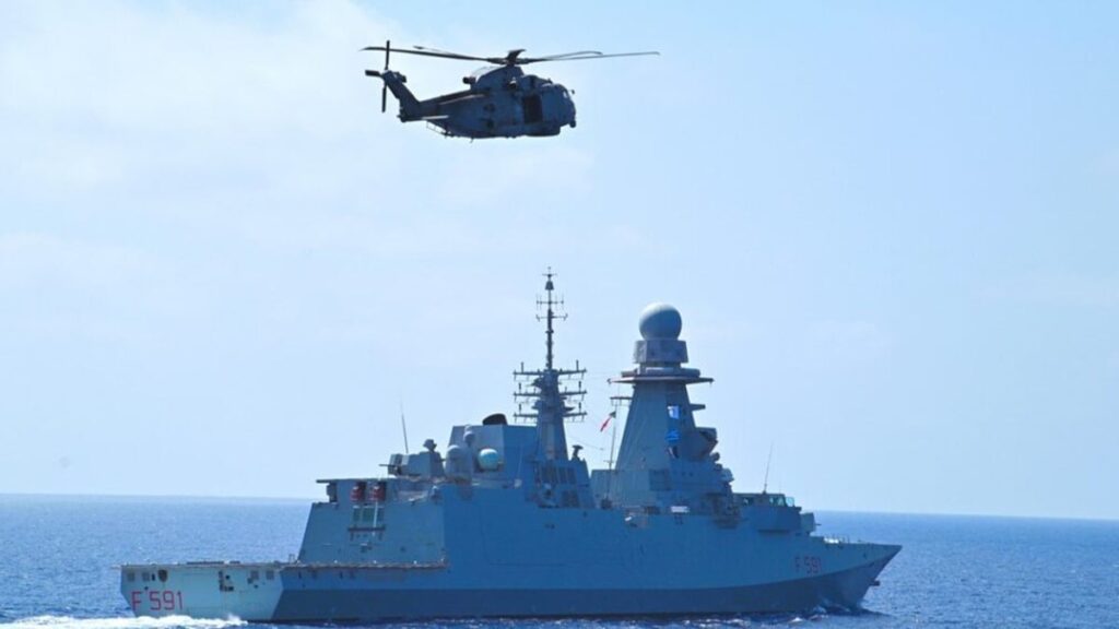 Yunanistan Akdeniz’de 4 ülke ile birlikte tatbikat yaptı