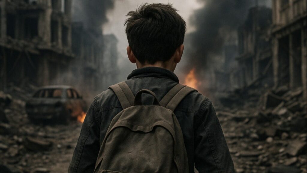 13 yaşındaki çocuk kendini oyuna kaptırdı, 9 kilometre yürüyerek savaştaki ülkeye gitti