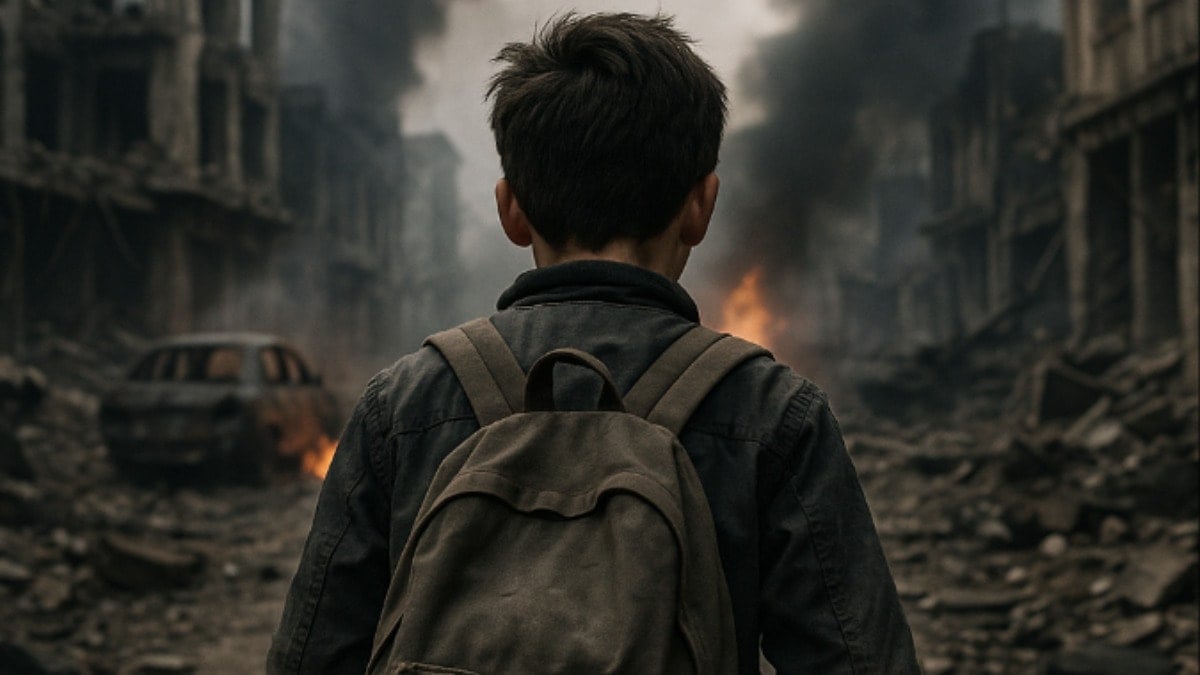 13 yaşındaki çocuk kendini oyuna kaptırdı, 9 kilometre yürüyerek savaştaki ülkeye gitti