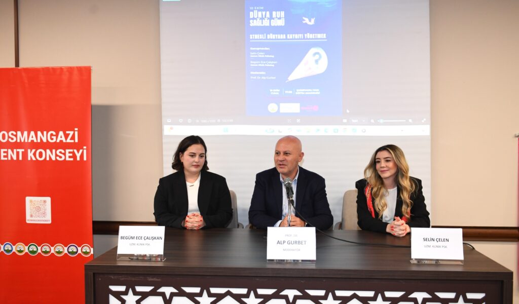 Ruh sağlığı ve kaygının önemini osmangazide konuşuldu | bursada biz 4