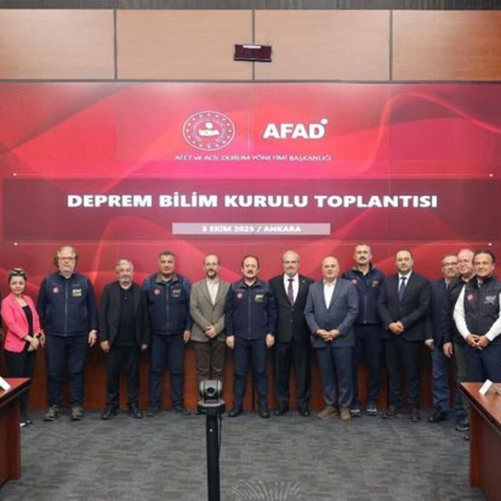 AFAD’dan Deprem Bilim Kurulu toplantısı