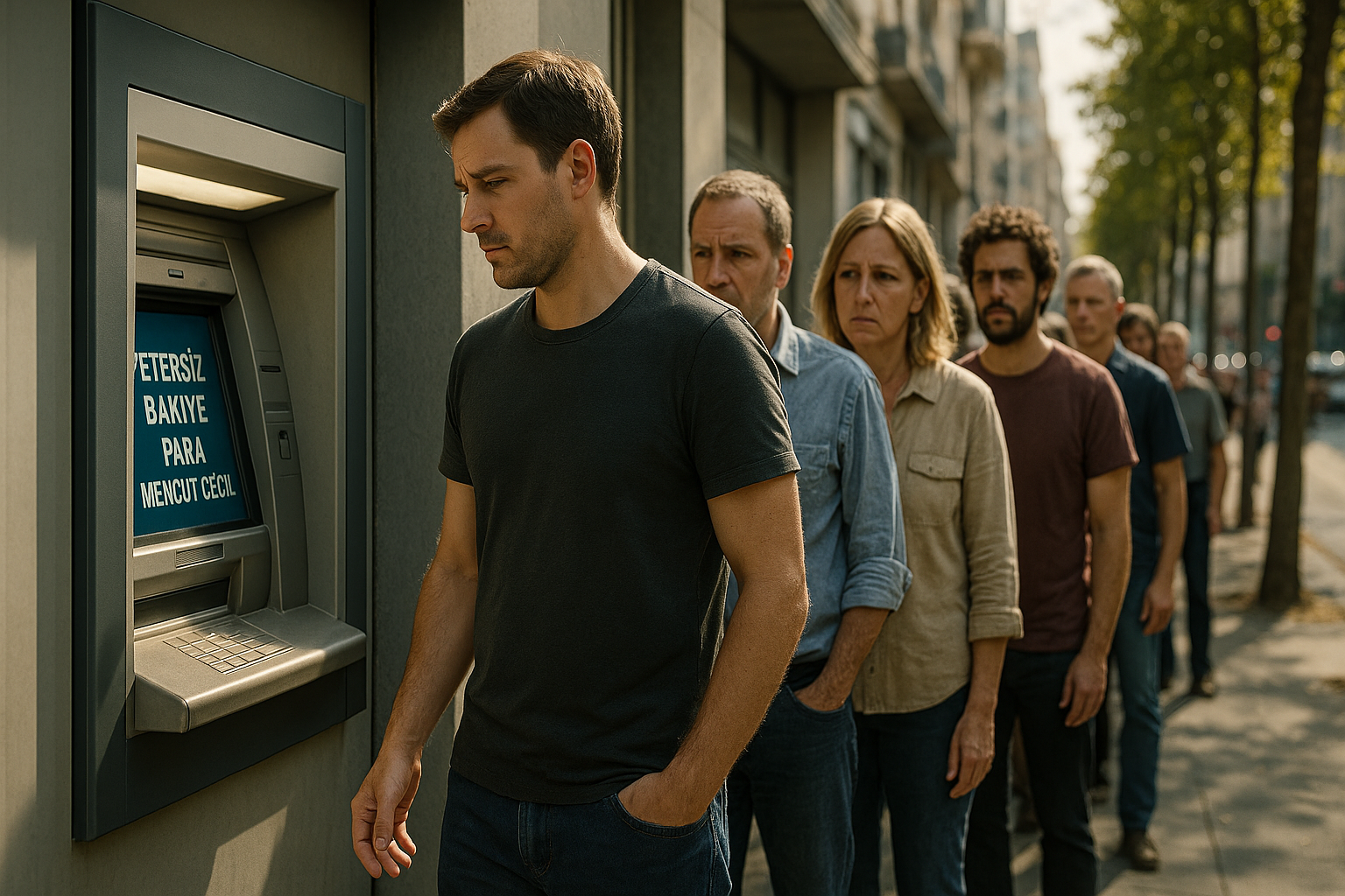 ATM’lerde para krizi: Giden eli boş dönüyor