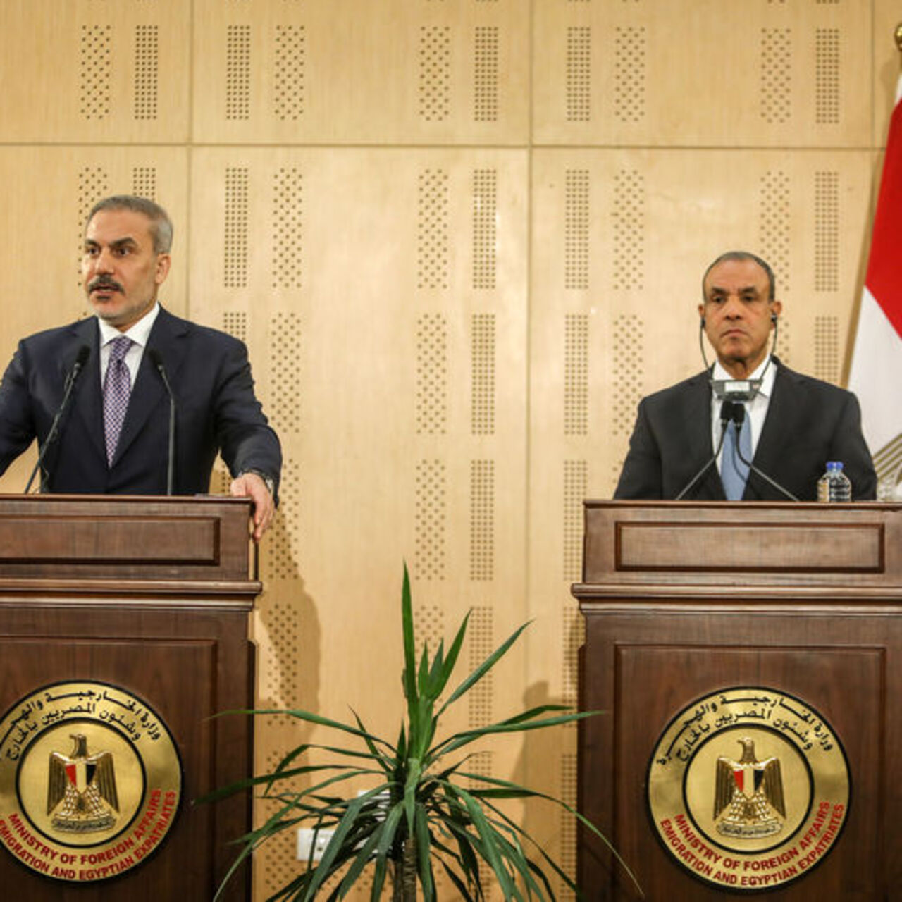 Bakan Fidan Mısır Dışişleri Bakanı ile görüştü