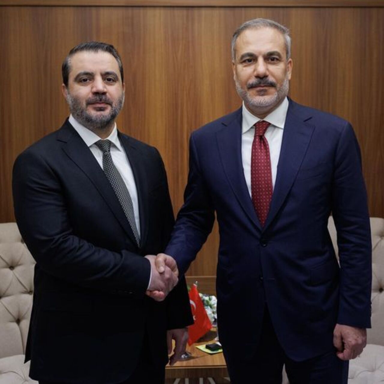 Bakan Fidan Suriyeli mevkidaşı ile görüştü