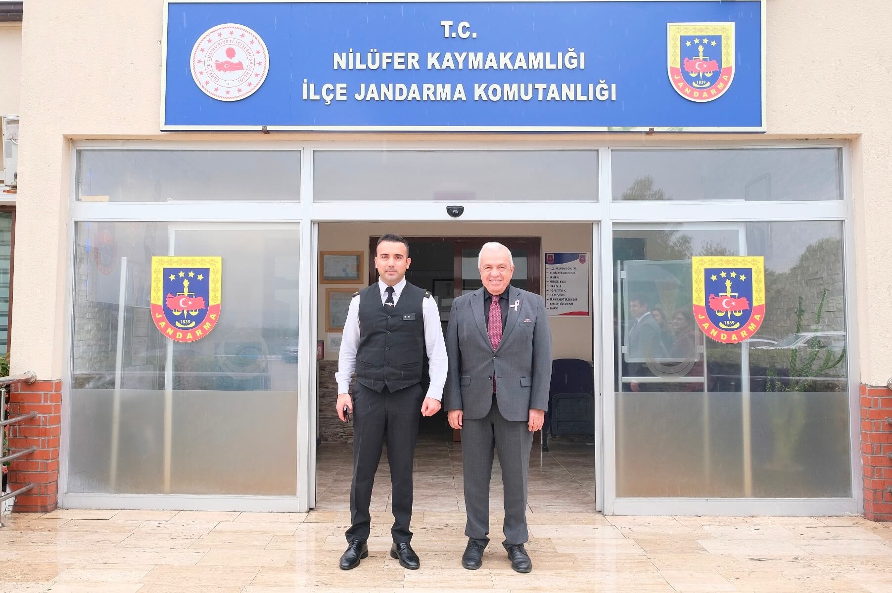 Başkan Şadi Özdemir’den Üsteğmen Önderışık’a hayırlı olsun ziyareti