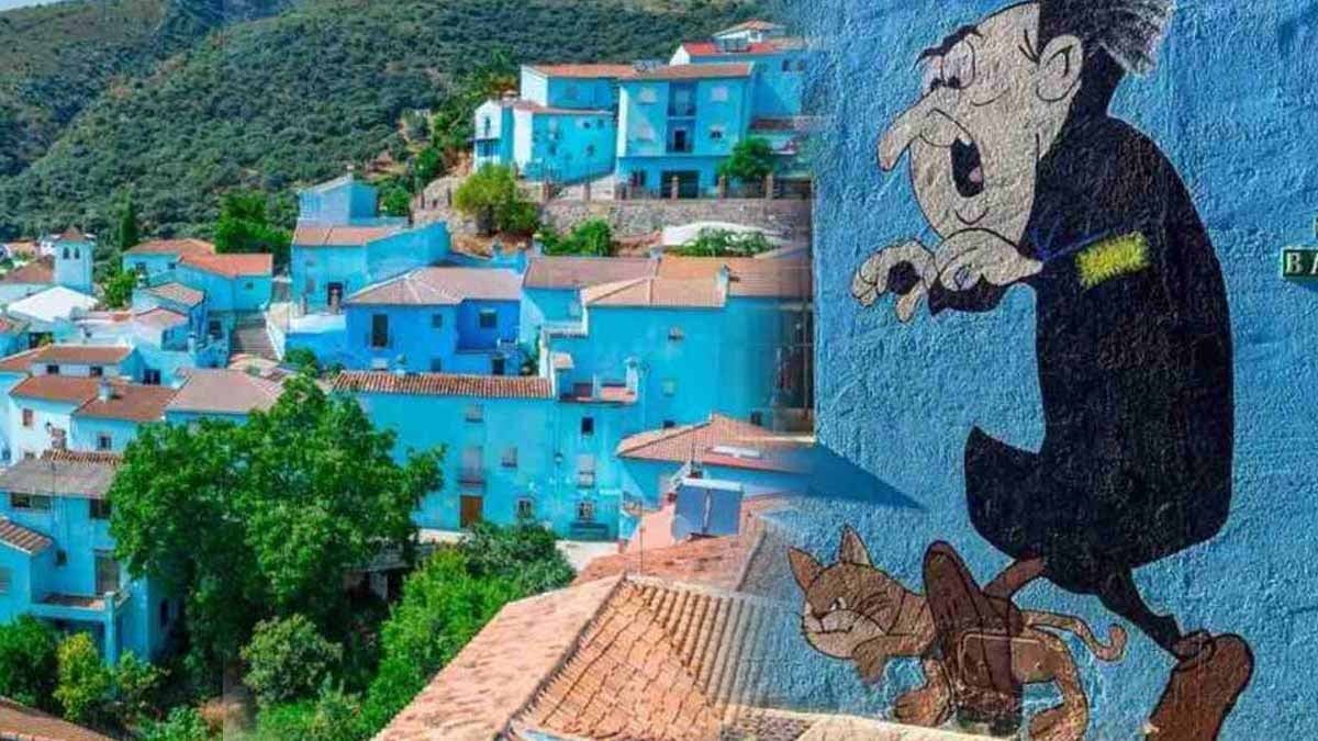 Bu köydeki evlerin hepsi mavi… Her şey 2011 yılında başladı ve bugün milyonlarca turist akın ediyor