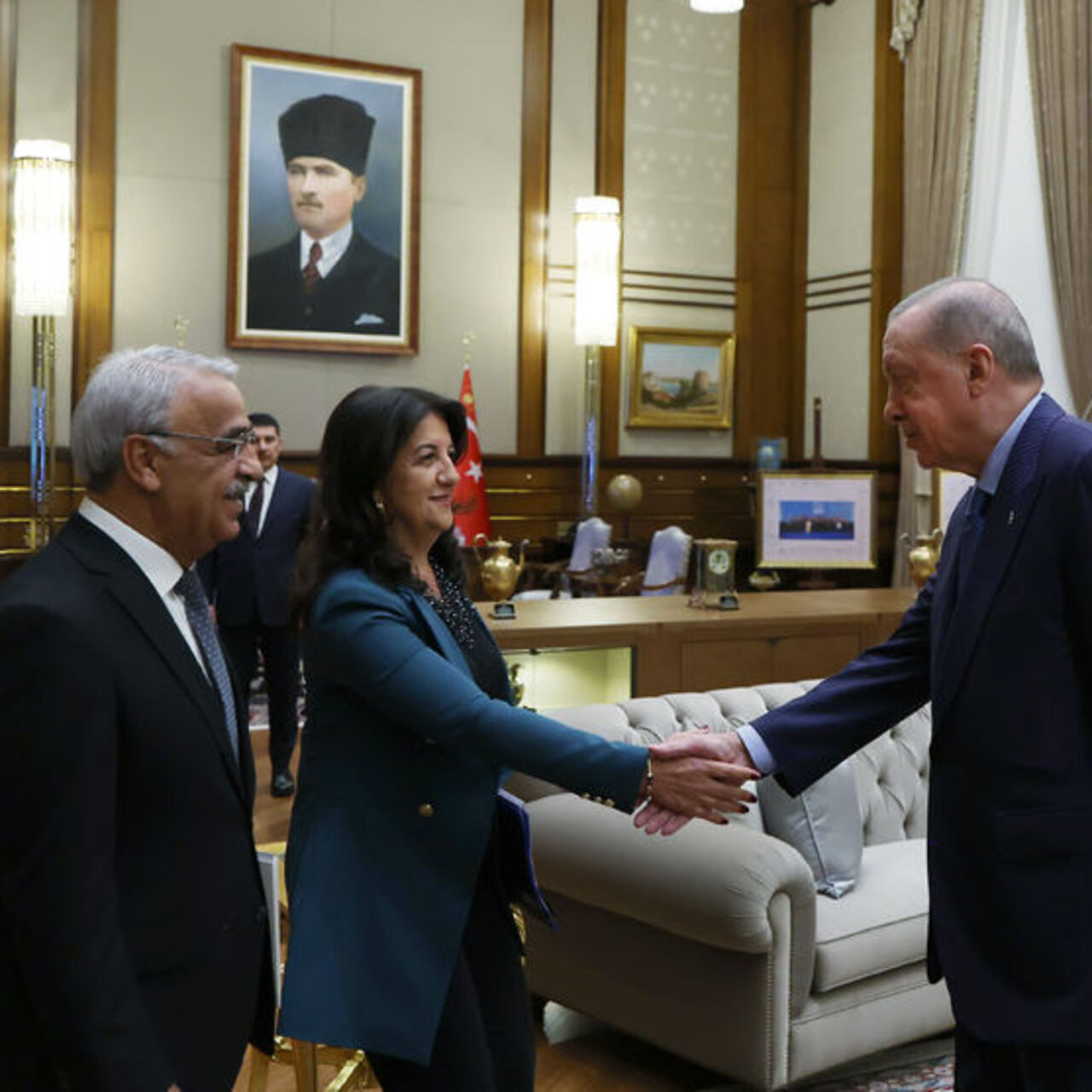 Cumhurbaşkanı Erdoğan-İmralı Heyeti görüşmesi sona erdi