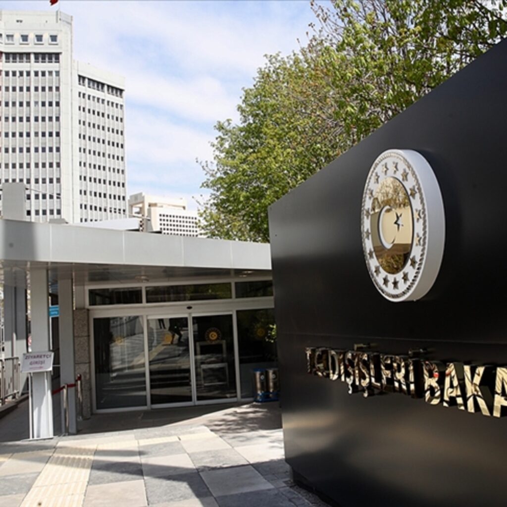 Dışişleri’nden İsrail açıklaması