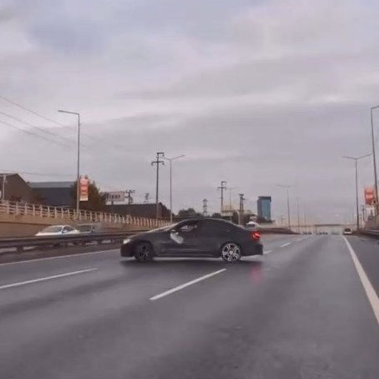 Düğün konvoyunda drifte 52 bin lira ceza