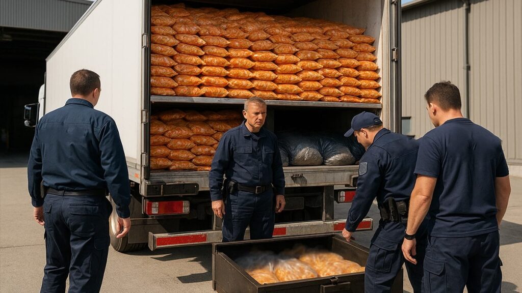 Erişte yüklü dendi, içinden 7 ton kaçak çıktı: 160 milyon lira ediyor