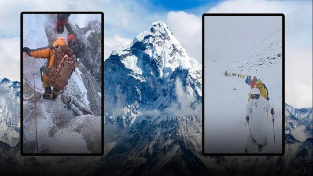 Everest’te korkunç vaka! En az bin kişi mahsur! Kar fırtınası faciaya döndü