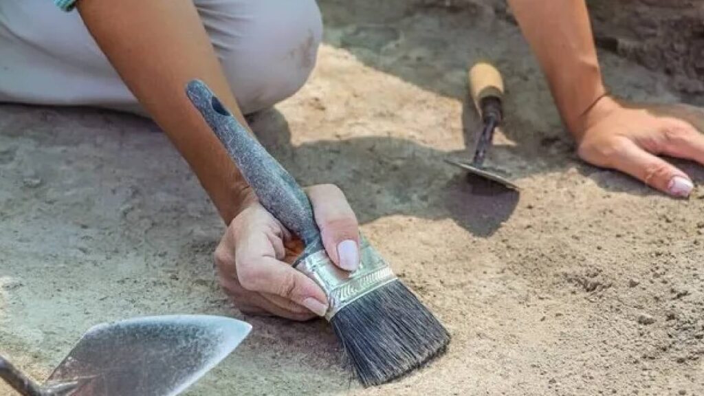 Evinin bahçesinden 11 bin yıllık hazine çıktı