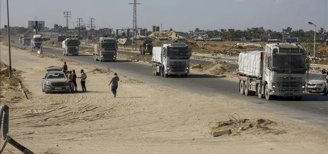 Gazze’deki hükümet duyurdu! Ateşkesten bu yana bölgeye sadece 173 yardım tırı girdi
