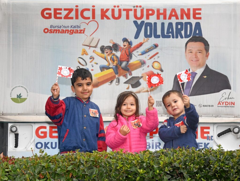 Gezici Kütüphaneden Çocuklara Özel Bayram Turu