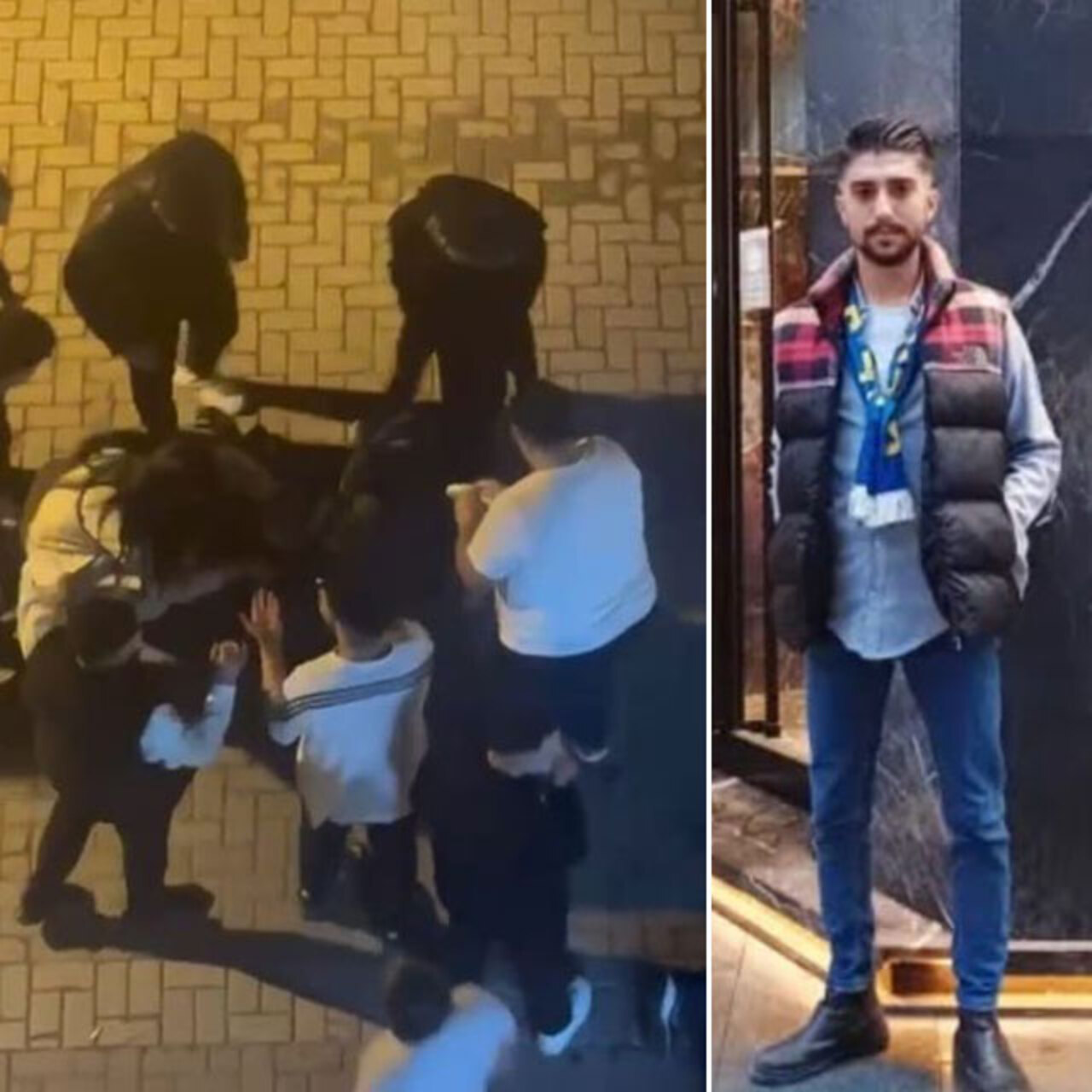 İki grup bıçaklarını çekti… Cinayet anı kamerada!