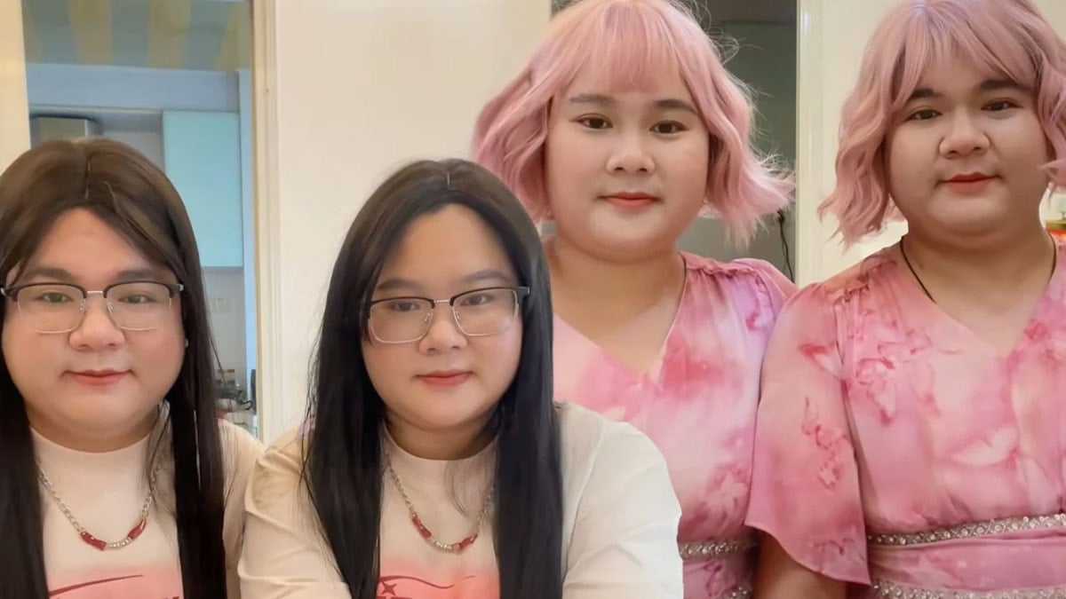 İkiz gibi görünen evli çift sosyal medyada gündem oldu