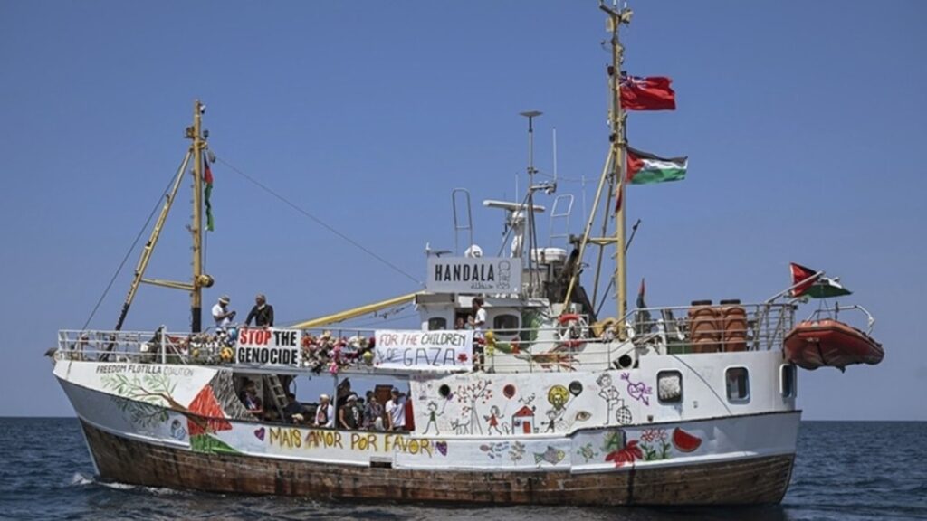 İsrail ordusu, bu sabah yine filoya saldırdı