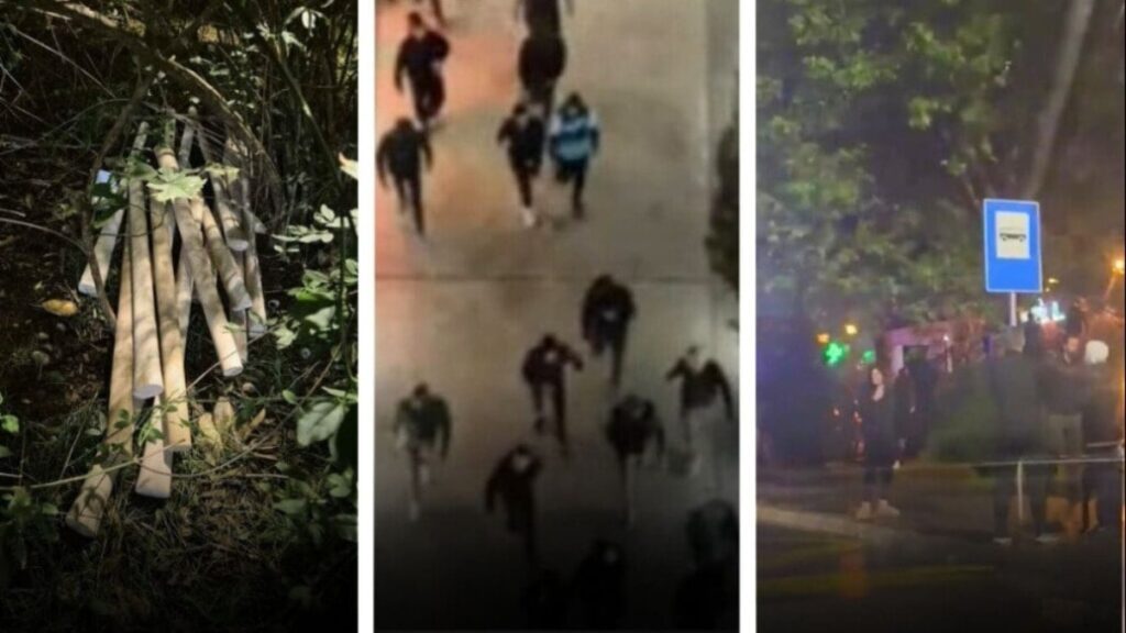 Karadağ’da olaylar durulmuyor! Her köşe başına beyzbol sopaları yığmışlar